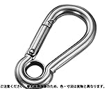 スナップフック　Ａガタ 材質(ｽﾃﾝﾚｽ) 規格(A-7) 入数(20) 【スナップフック　Ａ型シリーズ】