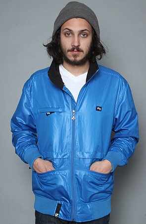 LRG The Top Gunner Jacket in Blue,Jackets for Men