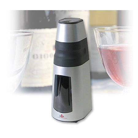 Pek Supremo Wine Preserver, Silver