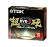 TDK �f�[�^�pDVD-R ���d 16�{�� �S�[���h�J���[�f�B�X�N 10���p�b�N DR47HCG10T