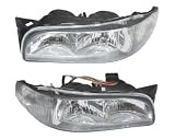 NEW PAIR HEADLIGHT HEAD LAMP 97 98 99 BUICK LESABRE W/CORN