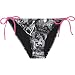 INFAMOUS Graffiti Womens Swimsuit Bottom - Black/Grey/Pink