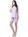 Sanfeya Women's Heart and Dot Printed Short Pajamas Sleepwear Set