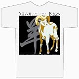 Asian Zodiac T-Shirt Year of the Ram: Born 1919 1931 1943 1955 1967 1979 1991 2003 2015 Made in USA