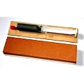 Sch�rf-Set f�r Messer / Korund Abziehstein + Leder + Feinschleifpaste