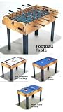 4 in 1 Multi Games Table - Pool, Air Hockey, Table Tennis & Tanle Football