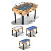 4 in 1 Multi Games Table - Pool, Air Hockey, Table Tennis & Tanle Football
