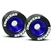 Aluminum Wheels, Blue(2), Rubber Tires:Revo,E-Revo