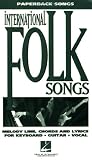 International Folksongs (Paperback Songs)