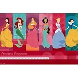 (24x36) DISNEY Princesses POSTER Jasmine Belle Ariel Snow White