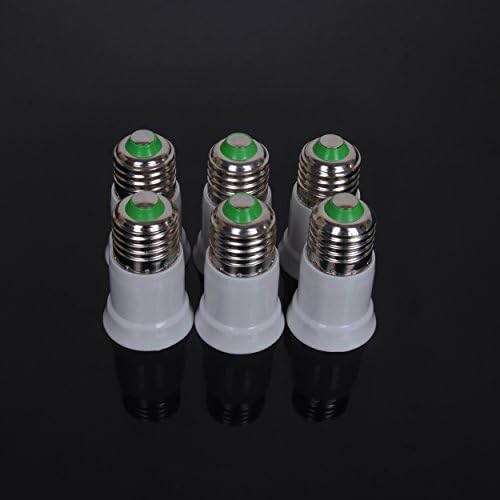 TYO E27 to E27 light bulb screw adapter socket with long neck