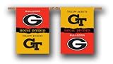 Georgia Tech Yellow Jackets Rivalry Flag Banner