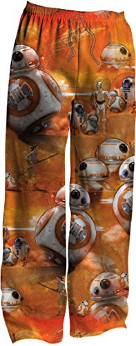 Star Wars BB8 Deep Thoughts Adult Pants