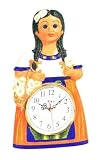 MEXICAN INDIAN LADY Wall Clock *NEW*!