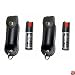 2 Police Magnum OC17 Keychain Mace Red Pepper Spray w/ UV Dye - 1/2oz Soft Cases