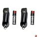 2 Police Magnum OC17 Keychain Mace Red Pepper Spray w/ UV Dye - 1/2oz Soft Cases