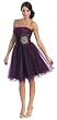 Strapless Cocktail Party Junior Prom Dress #2648