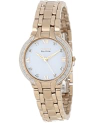 Citizen Womens EM0123-50A  Eco-Drive Bella Diamond Accented Watch