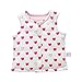 Monvecle Baby Cotton Warm Vests Unisex Infant to Toddler Padded Waistcoat Pink-1 12-18M