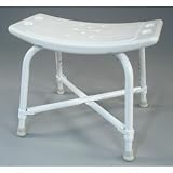 Grand Line Heavy Duty Bath Bench in White