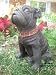 'Antique' Pug Dog Garden Home Decor Figurine Statue