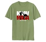 T SHIRT GREEN OLIVO XXXL KRAV MAGA