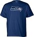 Seattle Seahawks Classic NFL Throwback Logo T-Shirt