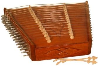 Banjira Indian Santoor - Light Deluxe Package w/Hammers, Polishing Cloth, and Book with CD