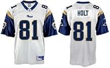 Torry Holt St. Louis Rams #81 Replica Reebok NFL Football Jersey (White)