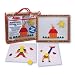 Melissa & Doug Magnetic Pattern Blocks Set