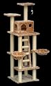 72"F Cat Furniture Tree House Condo Scratcher