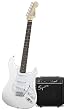 Squier by Fender Stop Dreaming-Start Playing Set: SE Special w/ Squier by Fender SP10 Amplifier, Arctic White