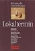 Bücher : Lokaltermin - Kulinarische Unterhaltungen
