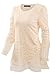 Women's Long Sleeve Slim Fit Floral Lace Organza Blouse