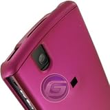 Hot Pink Rubberized Snap On Cover for Verizon Blackberry Tour 9630 Protecto ....