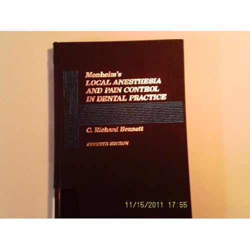 Local anesthesia and pain control in dental practice book Yajamana