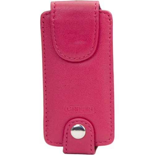 Childrens Toyshop  Electronics : Griffin Trio for Nano - Case for digital player - genuine leather - Fuchsia - iPod nano
