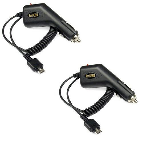 Rapid Car Charger with IC Chip -2 Pack for LG Vu CU920 CU915 CU720 Venus VX8800 Voyager VX10000 Rumor UX260 Cu515