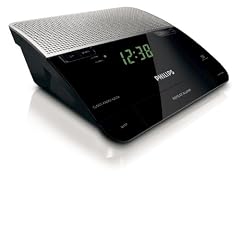 Philips AJ 3226 Uhrenradio mit 2 Weckzeiten schwarz
