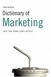 cover of Dictionary of Marketing: Over 7,000 Terms Clearly Defined