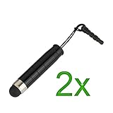 GTMax 2x Touch Screen Stylus with 3.5mm Adapter Plug Black Pen for T-Mobile ....