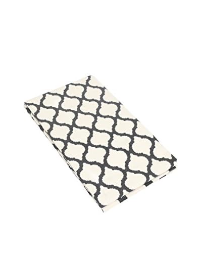 Glam Home Tappeto Saman Bianco/Grigio