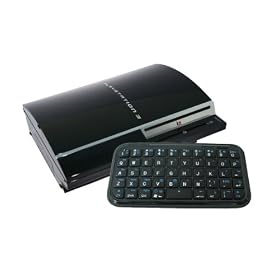 DURAGADGET Clavier Mini Bluetooth sans fil pour Sony Playstation 3 (PS3) - Portatif et Pratique
