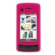 Hot Pink Rubberized Hard Cover Case for Verizon LG enV Touch VX11000