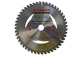 Avenger AV-75948 Steel Cutting Saw Blade, 7.5-inch by 48 tooth,20mm arbor with 10mm adapter bushing, C-6, TCG