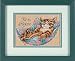 TRY TO RELAX MINI COUNTED CROSS STITCH KIT-7X5