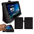 LuvTab Acer Iconia B1 Tab 'Genius' Tasche Case H�lle, Mit Aufsteller Funktion (7 Zoll) ('Carbon Schwarz')