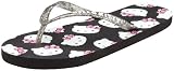 Hello Kitty Women's Flip Flop With Printed Footbed