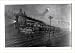 Historic Print (L): Night scene on the New York Central Railroad., American Express c...