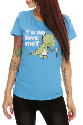 Goodie Two Sleeves Y U No Love Me? Girls T-Shirt